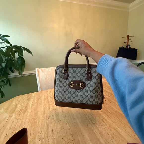 Gucci Brown and Tan Satchel - Picture 5 of 12